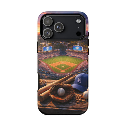 Baseball Sunset Stadium Phone Case LA Game Day Sports Aesthetic Case