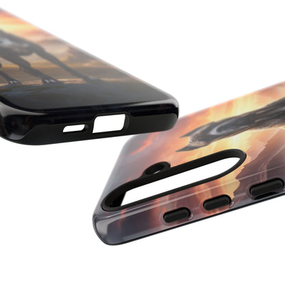 Cane Corso Phone Case – Guard Dog Sunset Tough Case (iPhone, Samsung, Pixel) | Dog Lover Gift