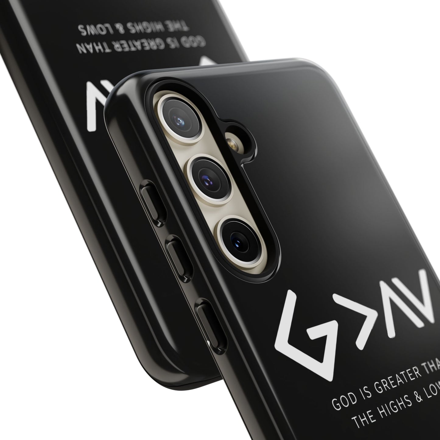 God Is Greater Than The Highs & Lows G>∧∨ Christian Phone Case