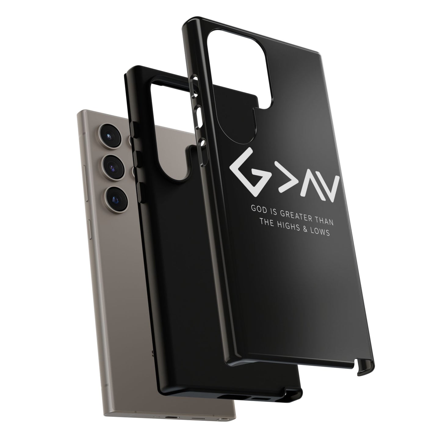 God Is Greater Than The Highs & Lows G>∧∨ Christian Phone Case
