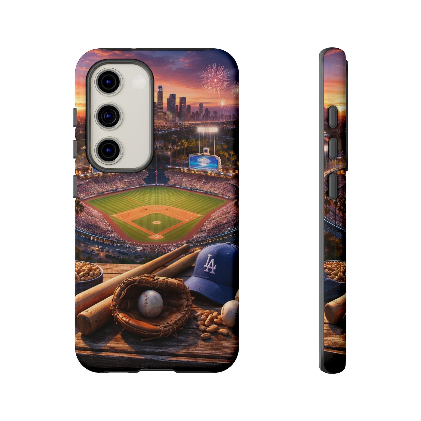 Baseball Sunset Stadium Phone Case LA Game Day Sports Aesthetic Case