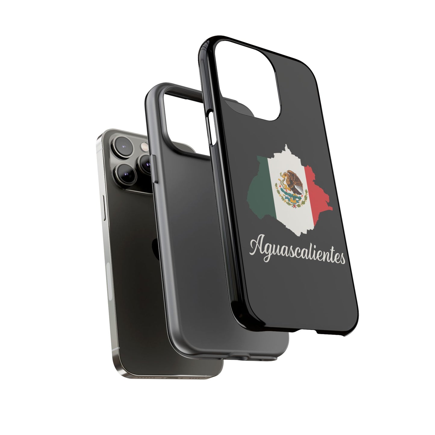 Aguascalientes Mexico Flag Map Phone Case | Mexican American Pride Tough Case for iPhone & Samsung
