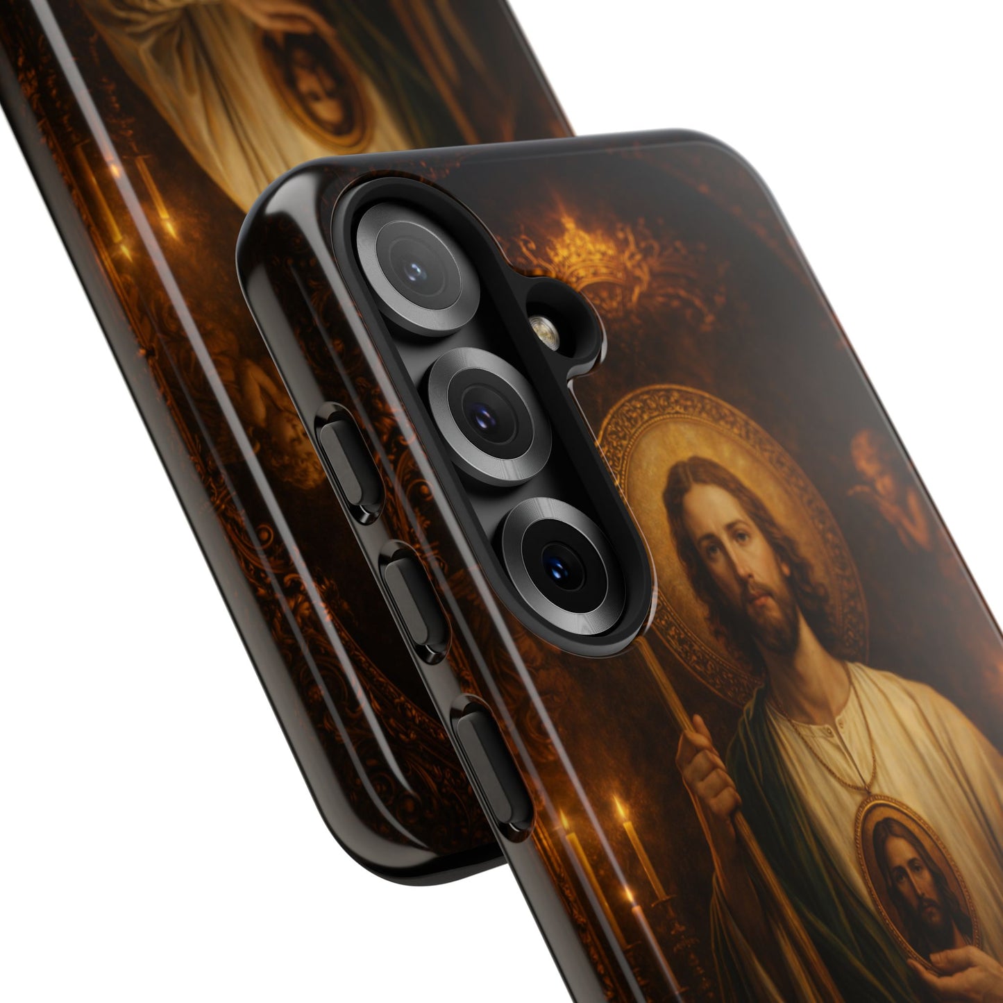San Judas Phone Case Saint Jude Catholic Saint Religious Art Portrait Tough