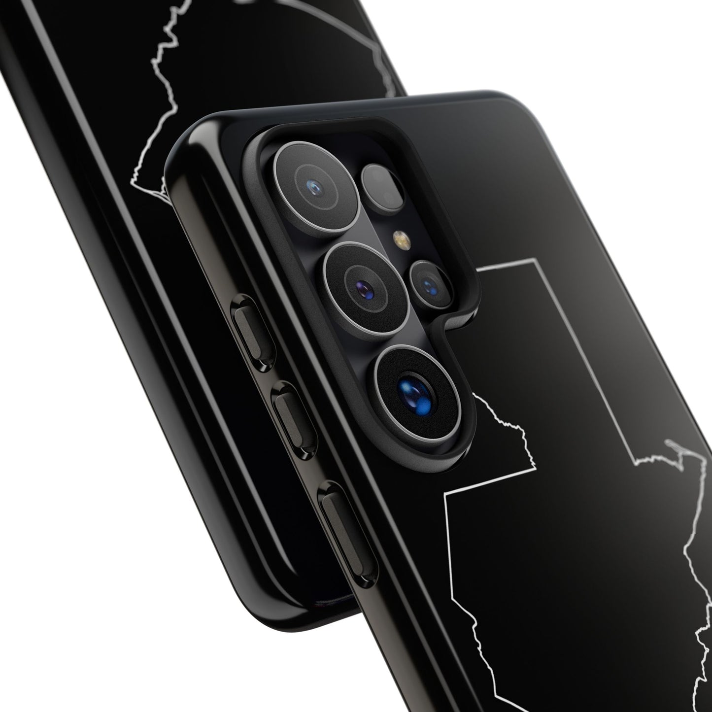 Guatemala Outline Phone Case – Minimal Country Map Tough Case (iPhone, Samsung, Pixel)