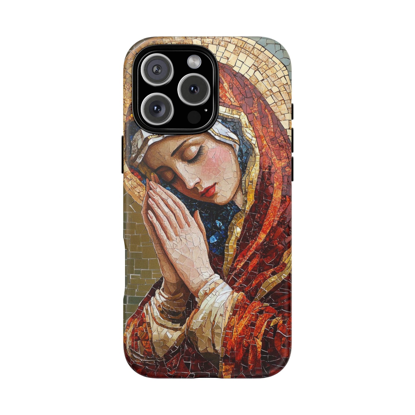 Virgin Mary Phone Case, Catholic Phone Case, Christian Aesthetic Case, Religious iPhone Case, Saint Art Case, Faith Gift