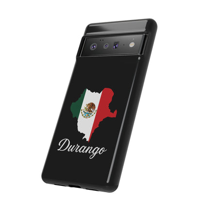 Durango Mexico Flag Map Phone Case | Mexican American Pride Tough Case for iPhone & Samsung