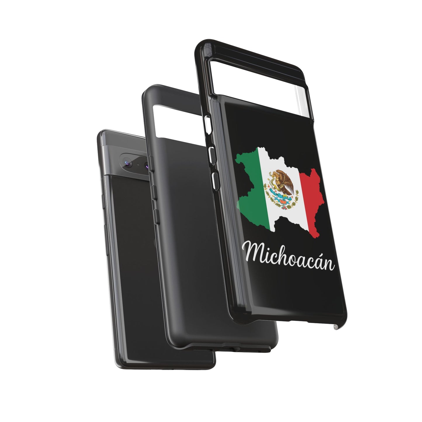 Michoacán Mexico Flag Map Phone Case | Mexican American Pride Tough Case for iPhone & Samsung