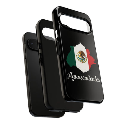 Aguascalientes Mexico Flag Map Phone Case | Mexican American Pride Tough Case for iPhone & Samsung