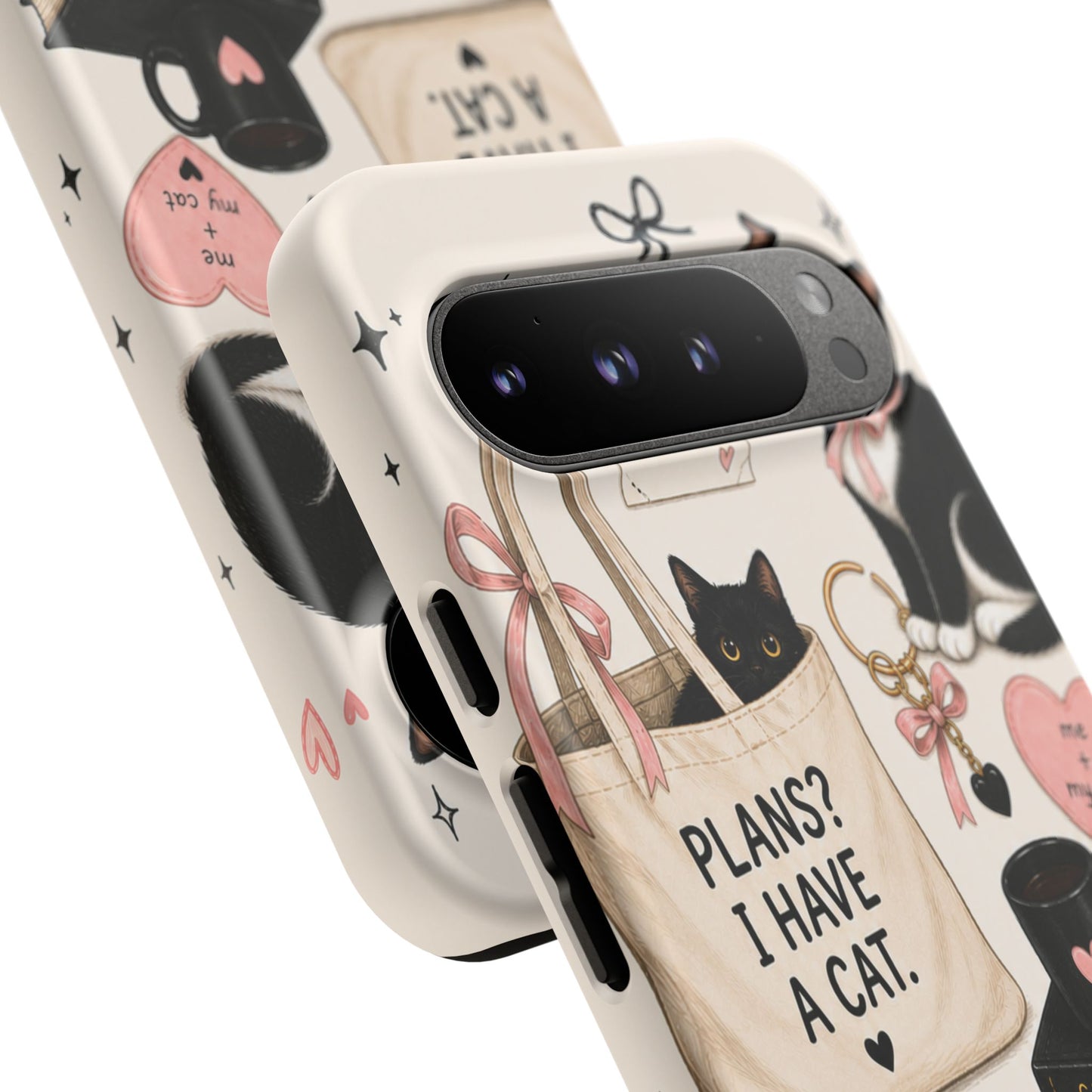Cat Lover Phone Case | Plans? I Have A Cat Cute Aesthetic Cover