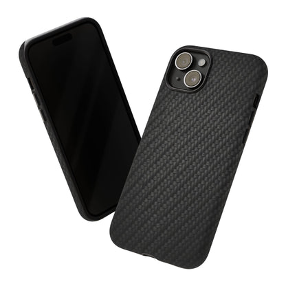 Carbon Fiber Inspired Phone Case – Rugged Slim Protective Tech Case for iPhone & Samsung