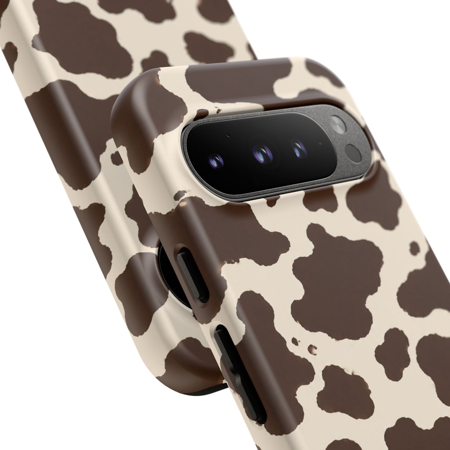 Western Cow Print Tough Phone Case for iPhone Samsung Galaxy Pixel