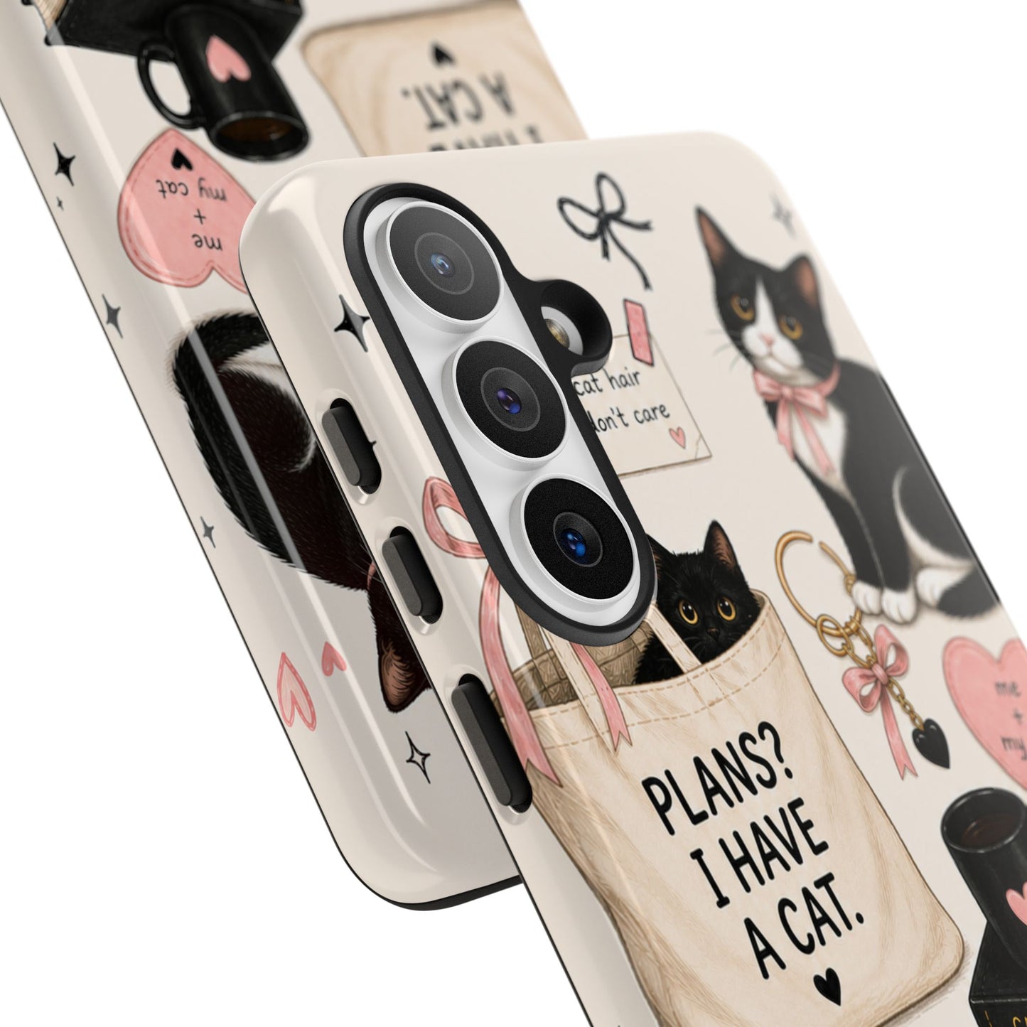 Cat Lover Phone Case | Plans? I Have A Cat Cute Aesthetic Cover