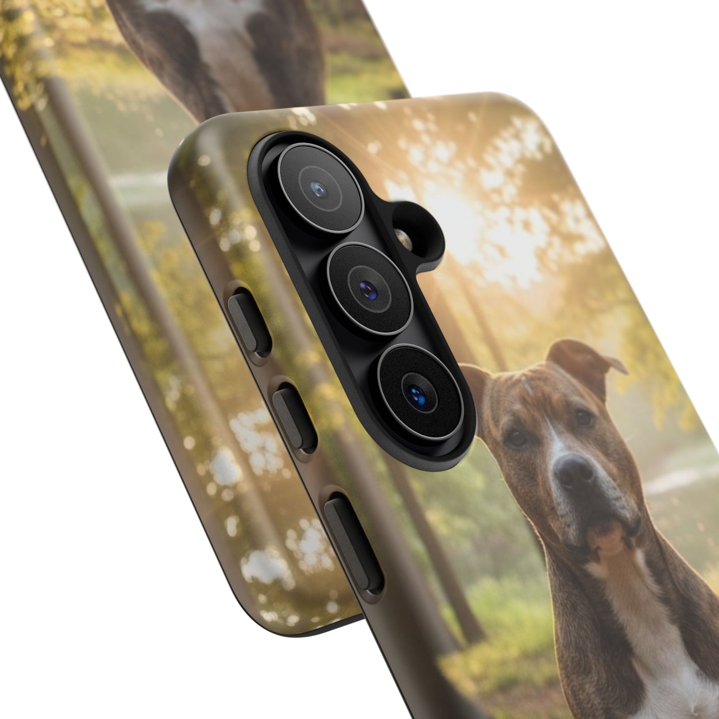 Pit Bull Phone Case – Dog Portrait Tough Case (iPhone, Samsung, Pixel)