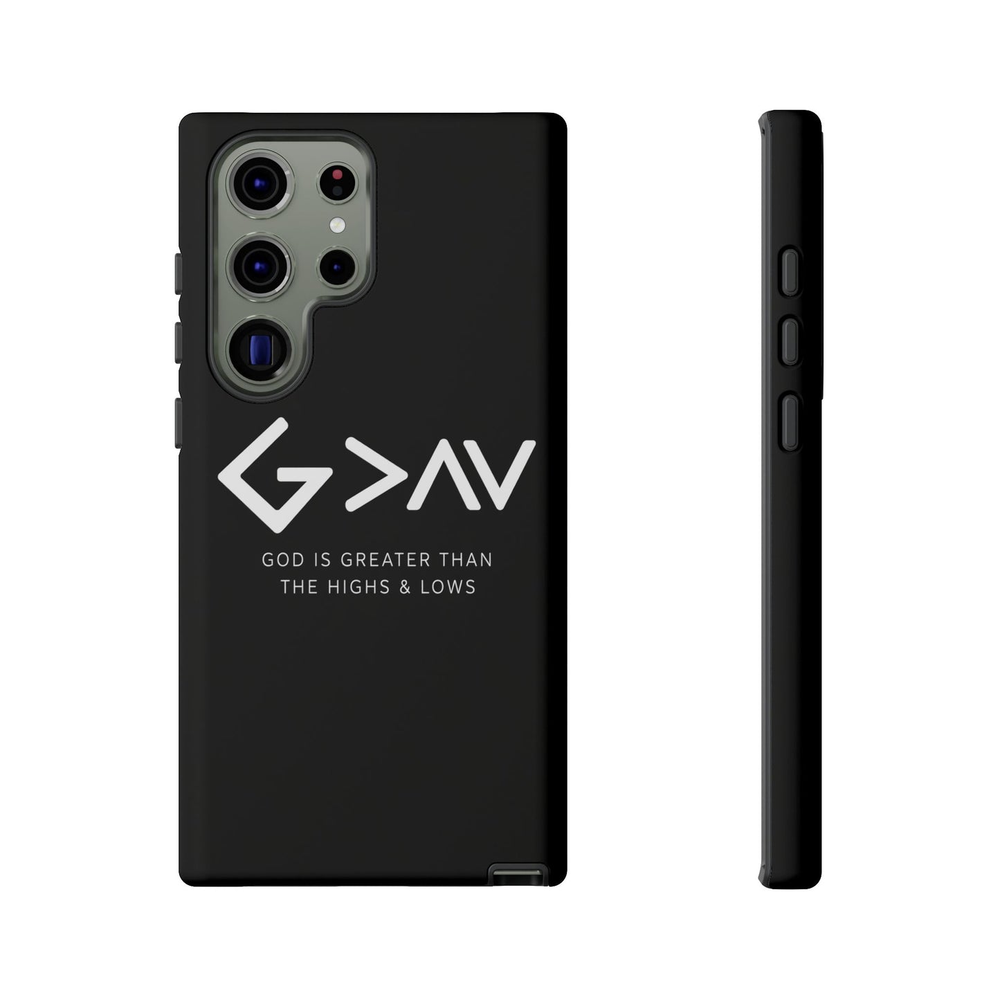 God Is Greater Than The Highs & Lows G>∧∨ Christian Phone Case