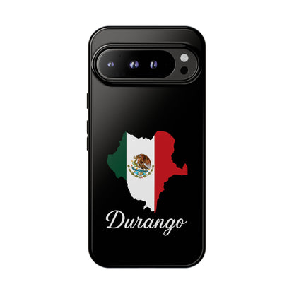 Durango Mexico Flag Map Phone Case | Mexican American Pride Tough Case for iPhone & Samsung