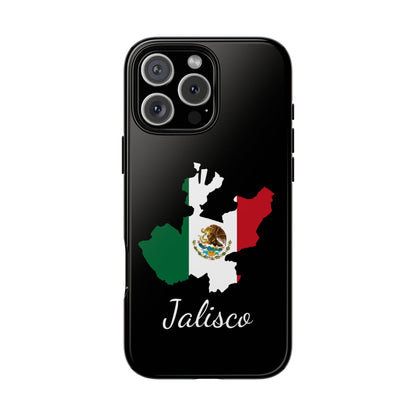 Jalisco Mexico Flag Map Phone Case | Mexican American Pride Tough Case for iPhone & Samsung