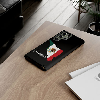 Sonora Mexico Flag Map Phone Case | Mexican American Pride Tough Case for iPhone & Samsung
