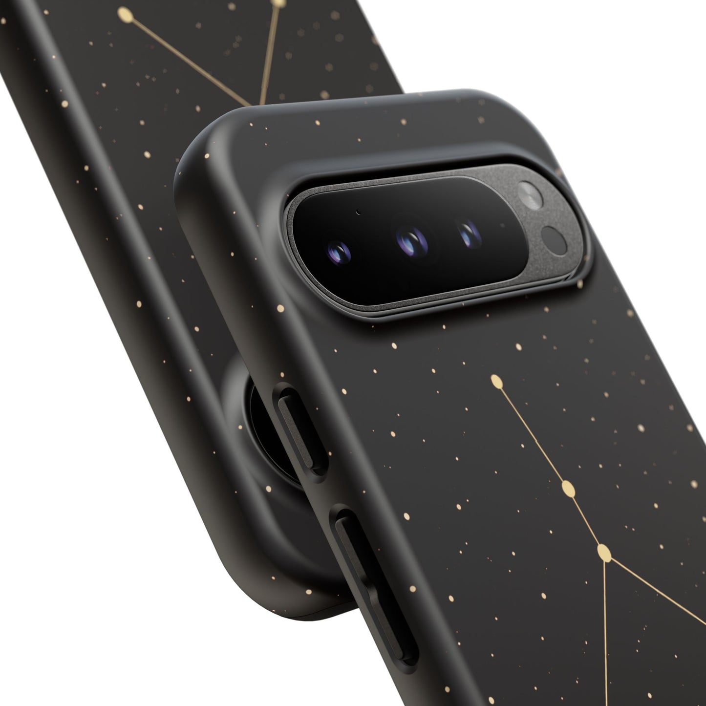 Cancer Zodiac Constellation Phone Case – Luxe Gold Celestial Cover