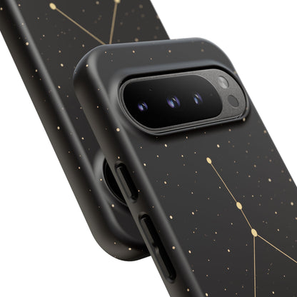 Cancer Zodiac Constellation Phone Case – Luxe Gold Celestial Cover