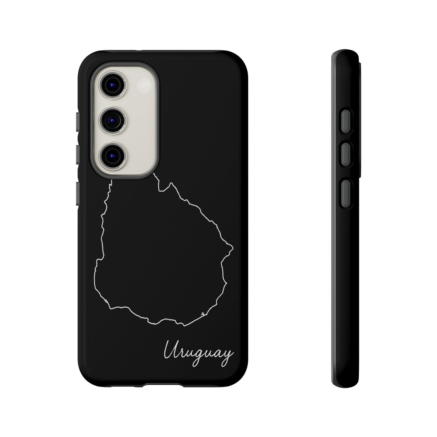 Uruguay Outline Phone Case – Minimal Country Map Tough Case (iPhone, Samsung, Pixel)