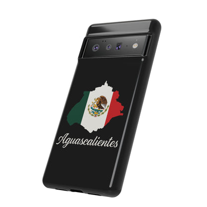Aguascalientes Mexico Flag Map Phone Case | Mexican American Pride Tough Case for iPhone & Samsung