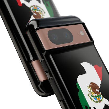 Zacatecas Mexico Flag Map Phone Case | Mexican American Pride Tough Case for iPhone & Samsung