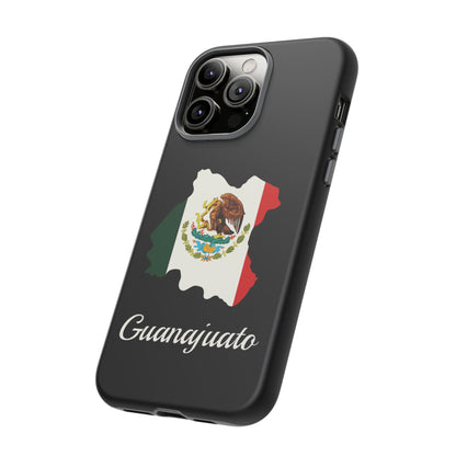 Guanajuato Mexico Flag Map Phone Case | Mexican American Pride Tough Case for iPhone & Samsung