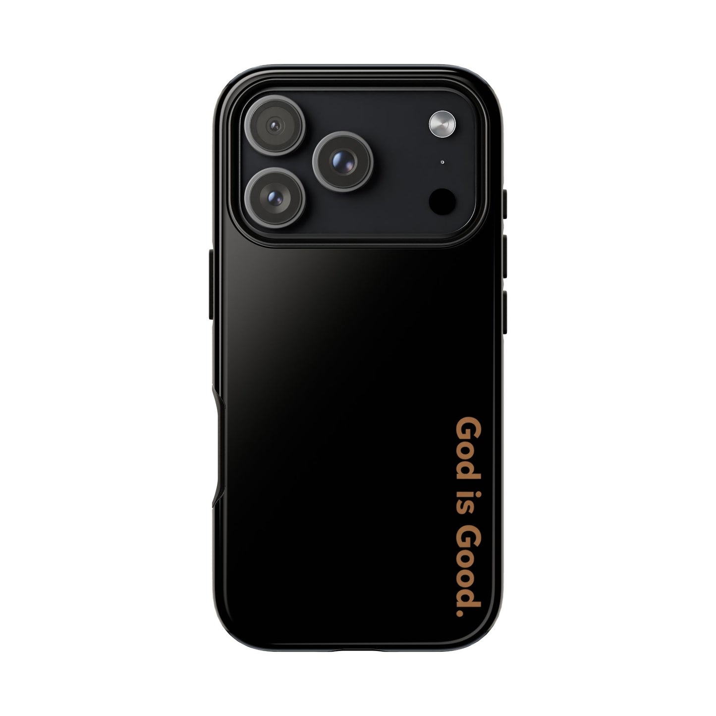 God Is Good Phone Case Minimal Aesthetic Christian Tough Cover