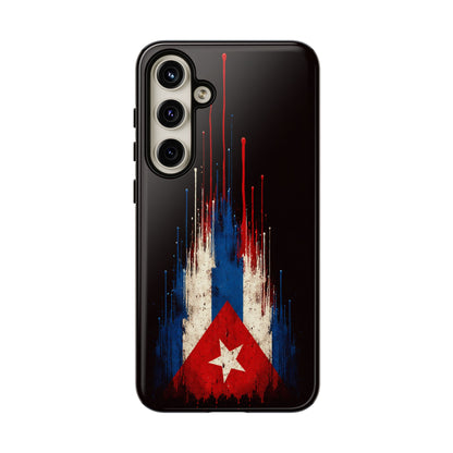 Cuban Flag Phone Case | Cuba Flag Tough Case | Patriotic Cuban Pride iPhone Samsung Protective Cover