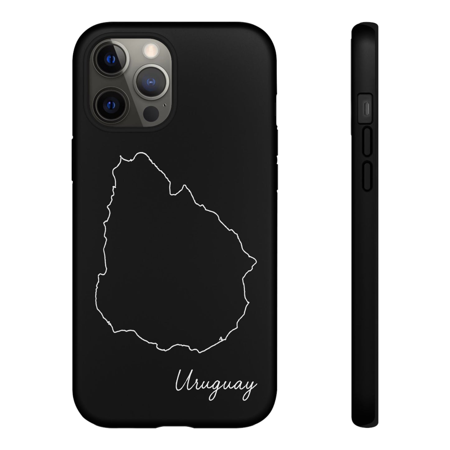 Uruguay Outline Phone Case – Minimal Country Map Tough Case (iPhone, Samsung, Pixel)
