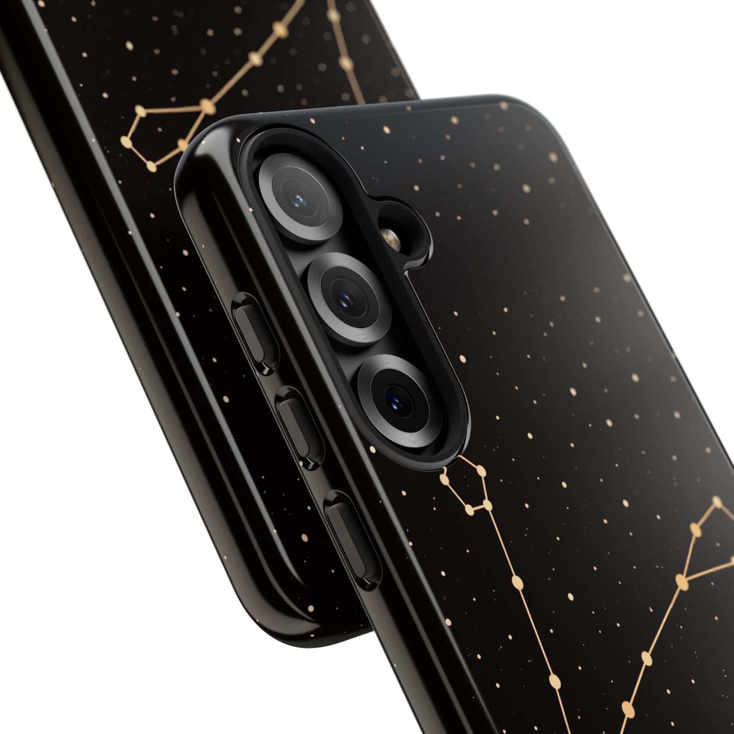 Pisces Zodiac Constellation Phone Case – Luxe Gold Celestial Cover