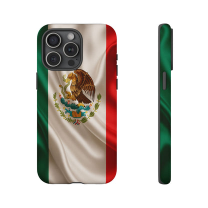 Mexico Flag Phone Case | Mexican Pride iPhone & Samsung Case | Tricolor Aesthetic Tough Protective Cover