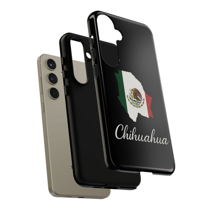 Chihuahua Mexico Flag Map Phone Case | Mexican American Pride Tough Case for iPhone & Samsung