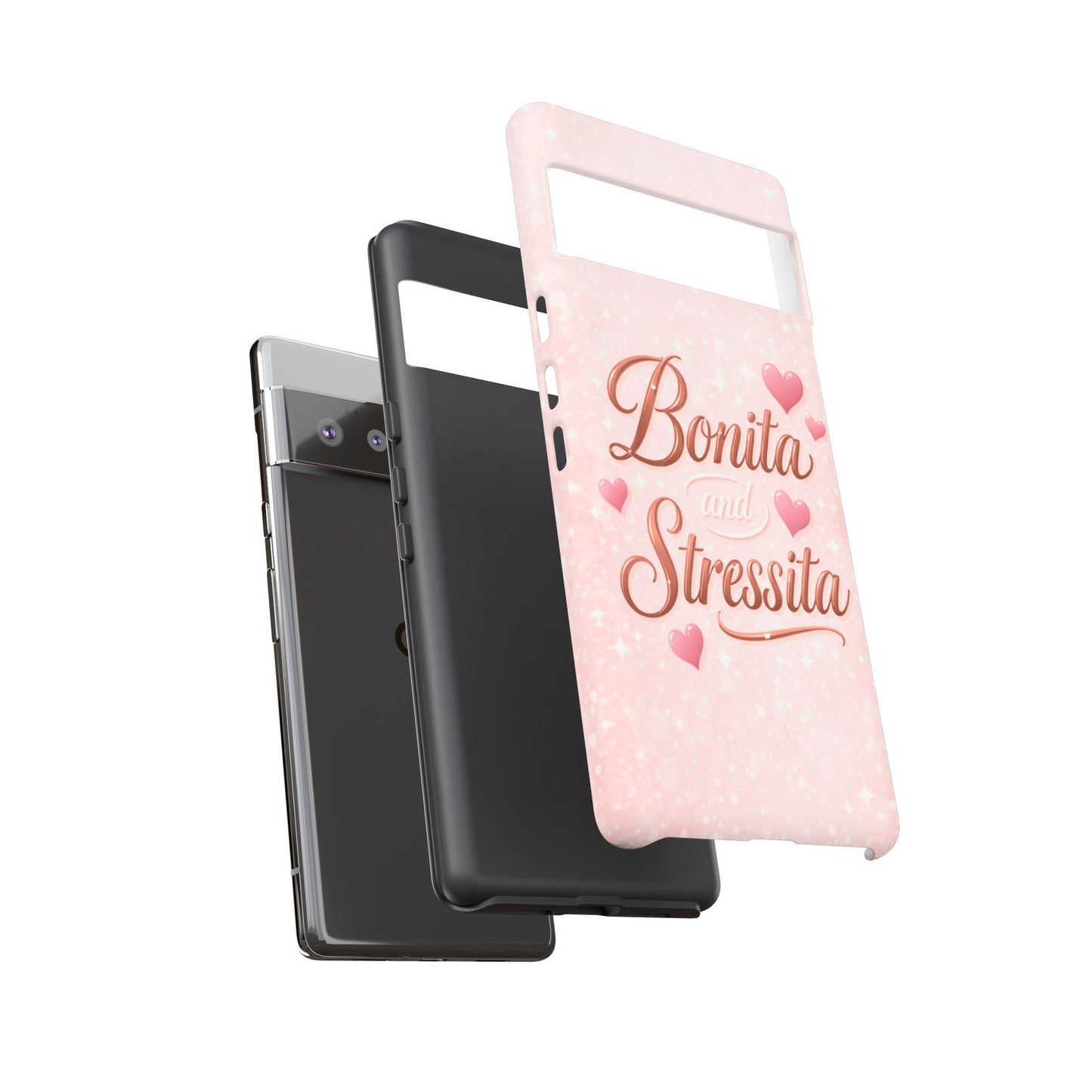 Bonita Stressita Phone Case Cute Latina Aesthetic Pink Coquette Case