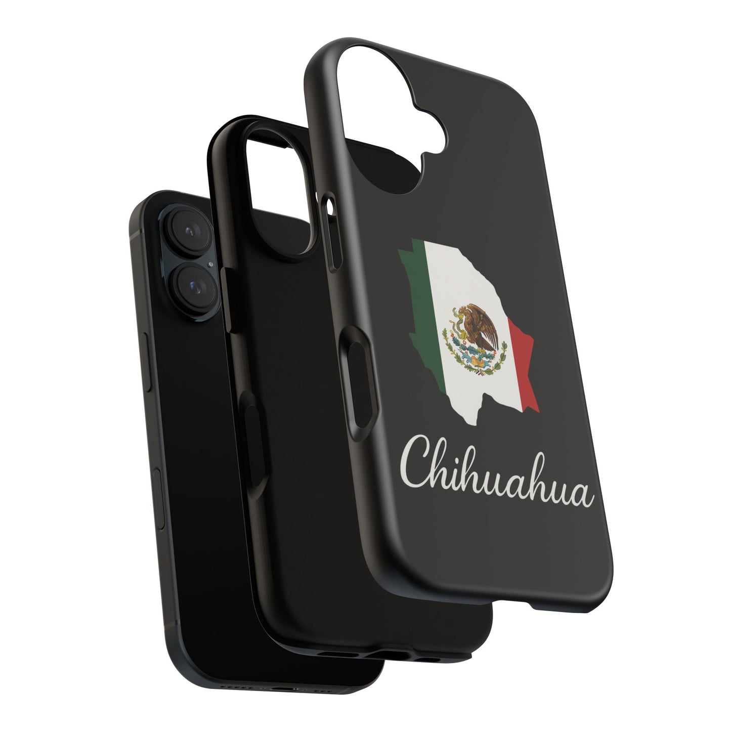 Chihuahua Mexico Flag Map Phone Case | Mexican American Pride Tough Case for iPhone & Samsung