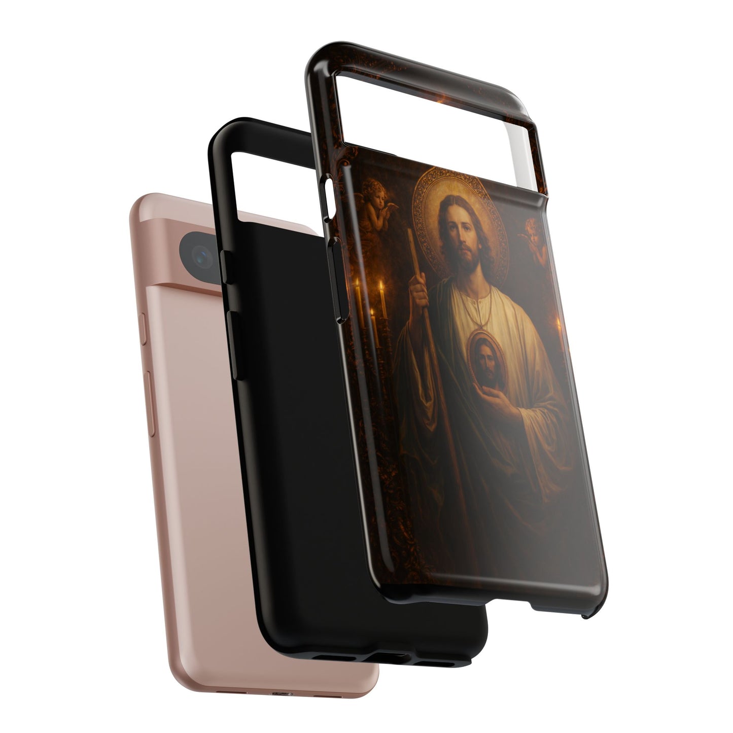 San Judas Phone Case Saint Jude Catholic Saint Religious Art Portrait Tough