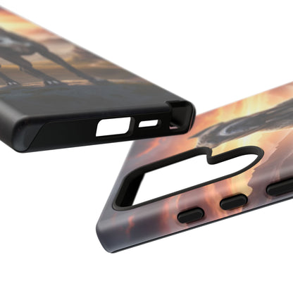 Cane Corso Phone Case – Guard Dog Sunset Tough Case (iPhone, Samsung, Pixel) | Dog Lover Gift