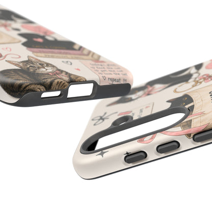 Cat Lover Phone Case | Plans? I Have A Cat Cute Aesthetic Cover