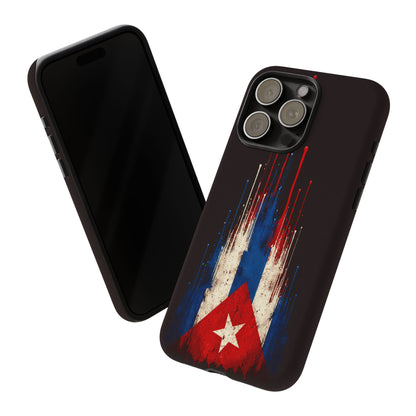 Cuban Flag Phone Case | Cuba Flag Tough Case | Patriotic Cuban Pride iPhone Samsung Protective Cover