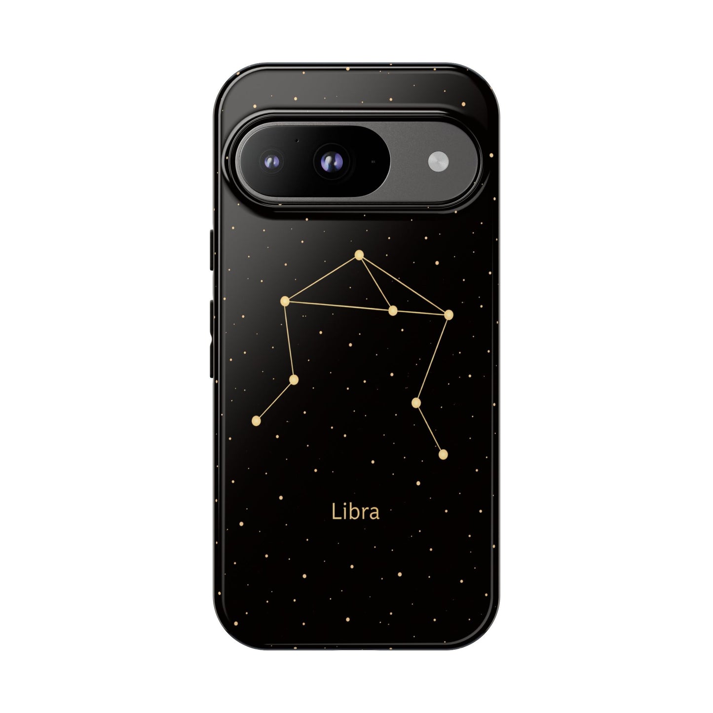 Libra Zodiac Constellation Phone Case – Luxe Gold Celestial Cover