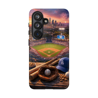 Baseball Sunset Stadium Phone Case LA Game Day Sports Aesthetic Case