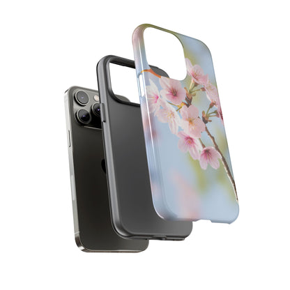 Cherry Blossom Phone Case – Pink Floral Tough Case (iPhone, Samsung Galaxy, Pixel)