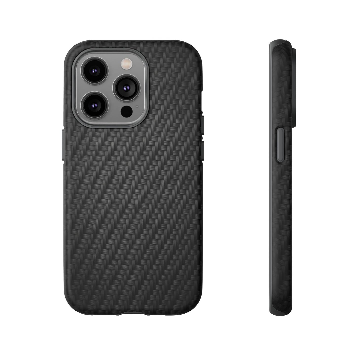Carbon Fiber Inspired Phone Case – Rugged Slim Protective Tech Case for iPhone & Samsung