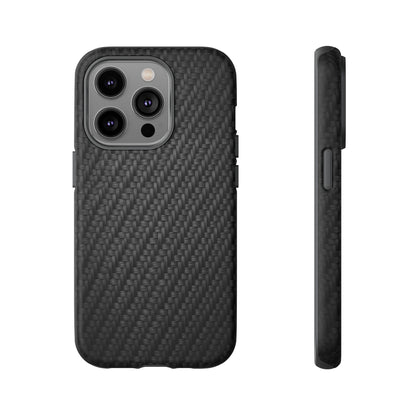 Carbon Fiber Inspired Phone Case – Rugged Slim Protective Tech Case for iPhone & Samsung