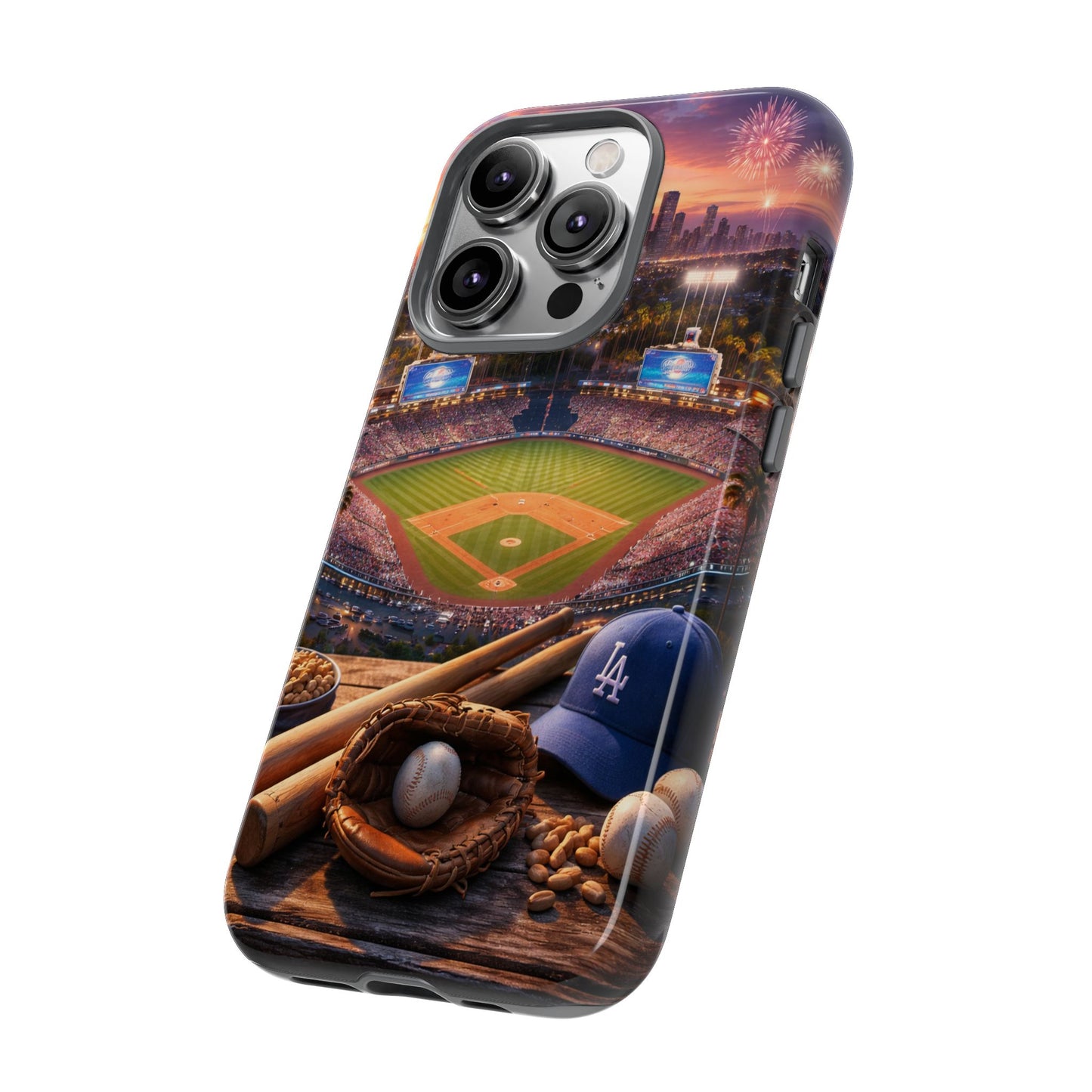 Baseball Sunset Stadium Phone Case LA Game Day Sports Aesthetic Case