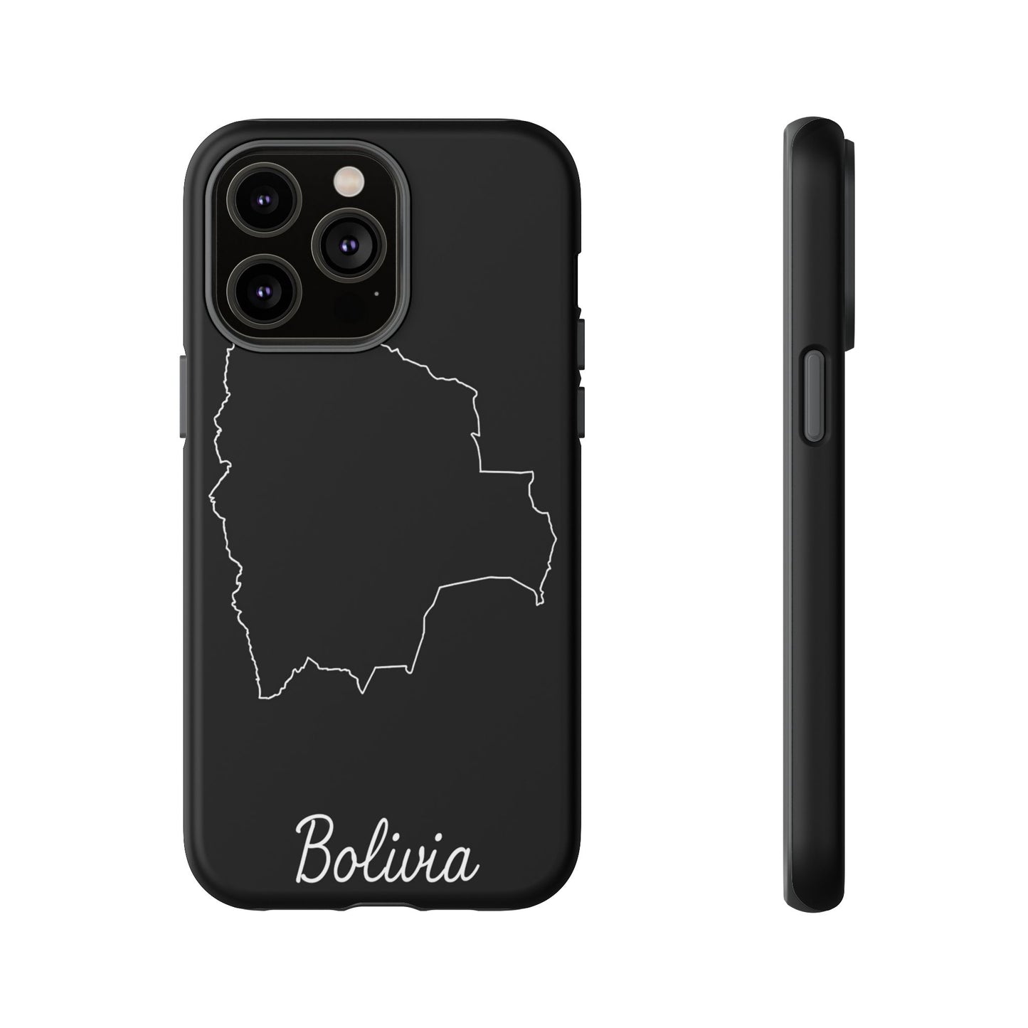 Bolivia Outline Phone Case – Minimal Country Map Tough Cover