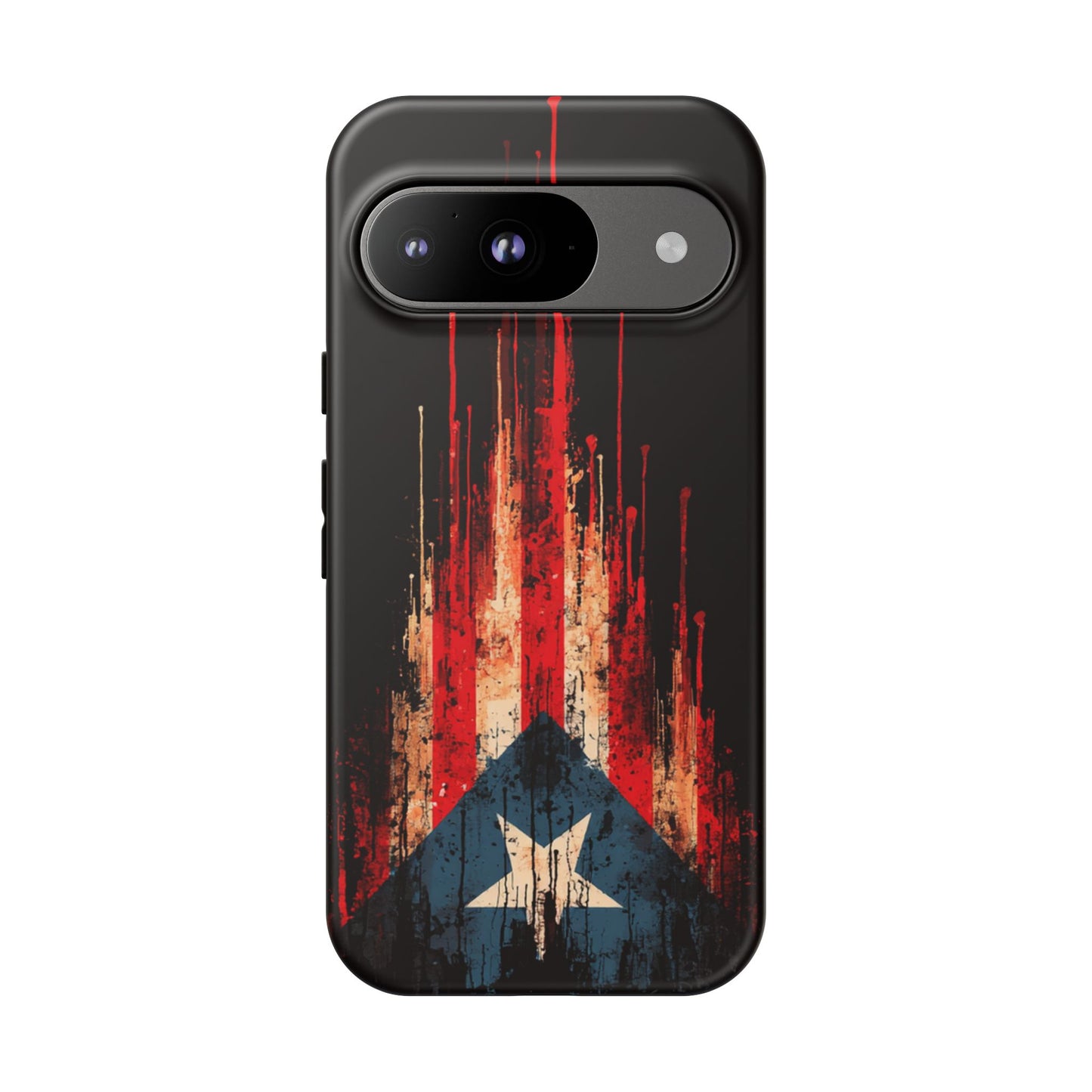 Puerto Rico Flag Phone Case | Distressed Puerto Rican Flag Tough Case | Boricua Pride Protective iPhone Samsung Cover