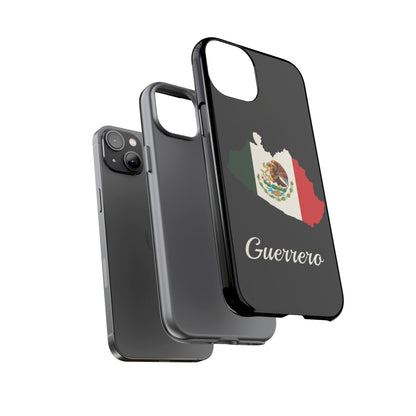 Guerrero Mexico Flag Map Phone Case | Mexican American Pride Tough Case for iPhone & Samsung