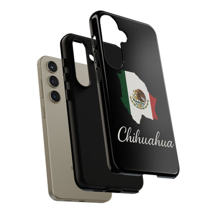 Chihuahua Mexico Flag Map Phone Case | Mexican American Pride Tough Case for iPhone & Samsung