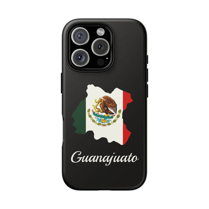 Guanajuato Mexico Flag Map Phone Case | Mexican American Pride Tough Case for iPhone & Samsung